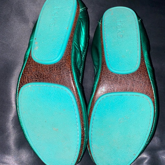 Tieks patent in emerald green size 7 - Picture 3 of 10